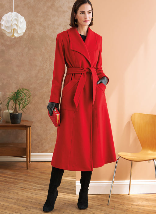 Butterick 6720 Misses / Petite Overcoat Pattern from Jaycotts Sewing Supplies