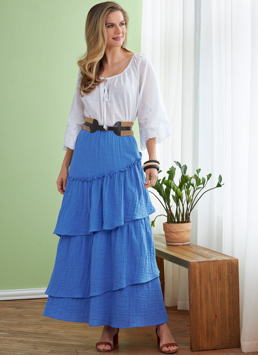 Butterick Sewing Pattern 6736 Misses' Skirts from Jaycotts Sewing Supplies
