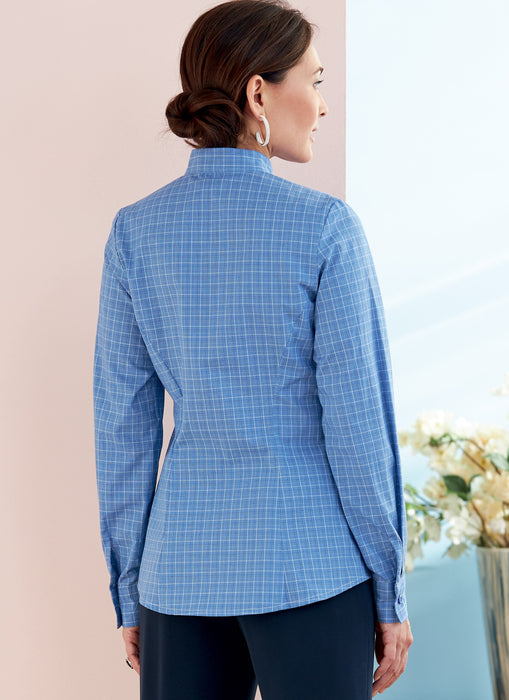 Butterick Sewing Pattern 6747 Misses' Shirts from Jaycotts Sewing Supplies