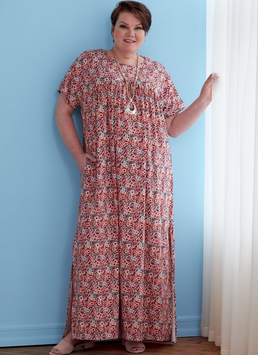 Butterick Sewing Pattern 6755 Misses' Asymmetrical-Detail Tunics from Jaycotts Sewing Supplies