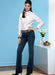 Butterick 6800 Misses' Four-Pocket Jeans and Trousers sewing pattern from Jaycotts Sewing Supplies