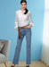Butterick 6800 Misses' Four-Pocket Jeans and Trousers sewing pattern from Jaycotts Sewing Supplies