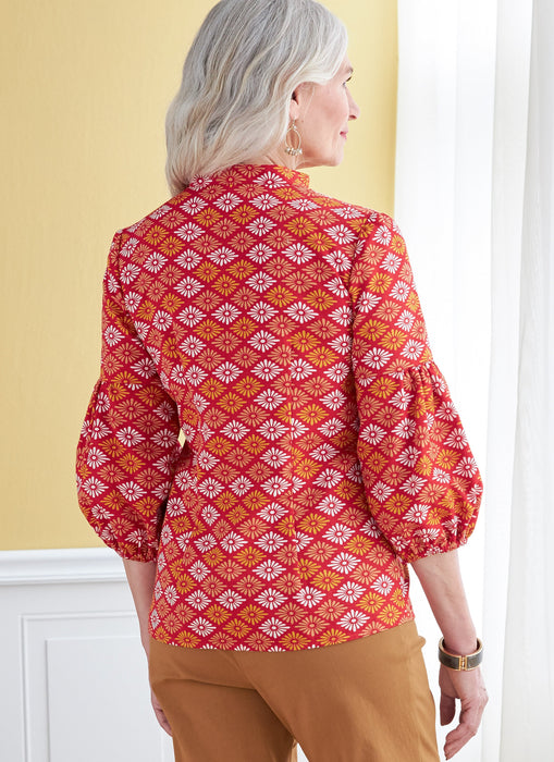 Butterick 6816 Misses Tops pattern from Jaycotts Sewing Supplies