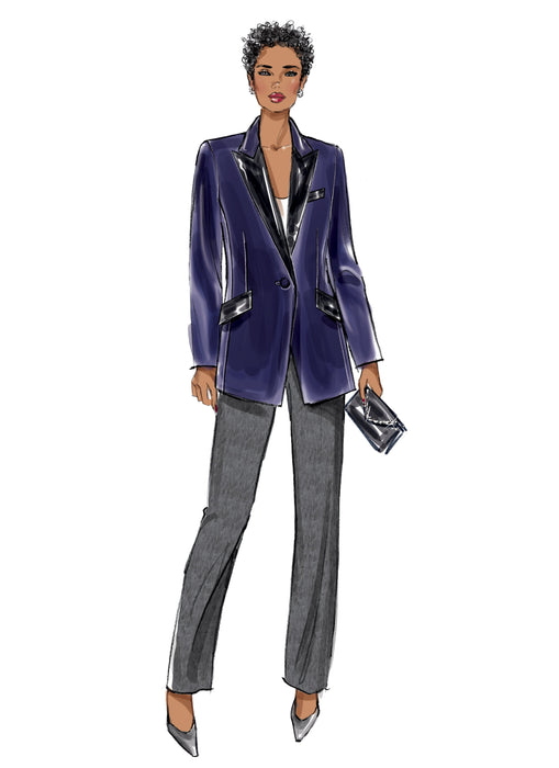Butterick sewing pattern 6862 Misses' Jacket from Jaycotts Sewing Supplies