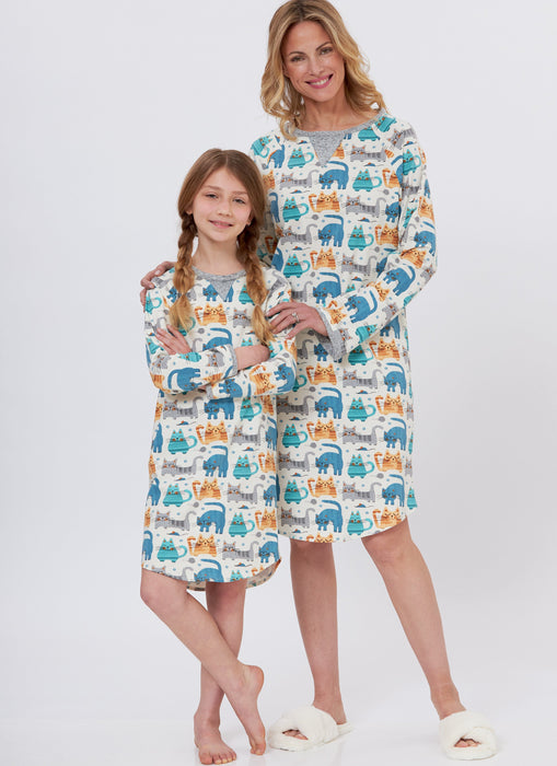 Butterick sewing pattern 6867 Unisex Sleepwear from Jaycotts Sewing Supplies
