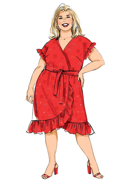 Butterick 6873 Miss's / Women's Dress and Sash sewing pattern from Jaycotts Sewing Supplies