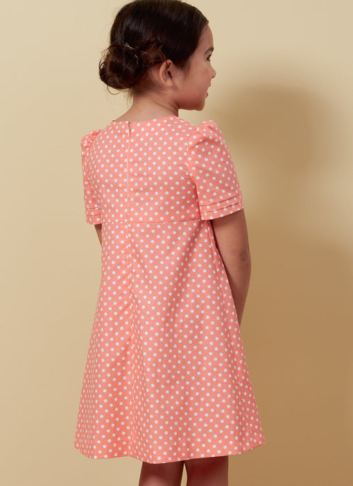 Butterick 6886 Children's Dress sewing pattern from Jaycotts Sewing Supplies