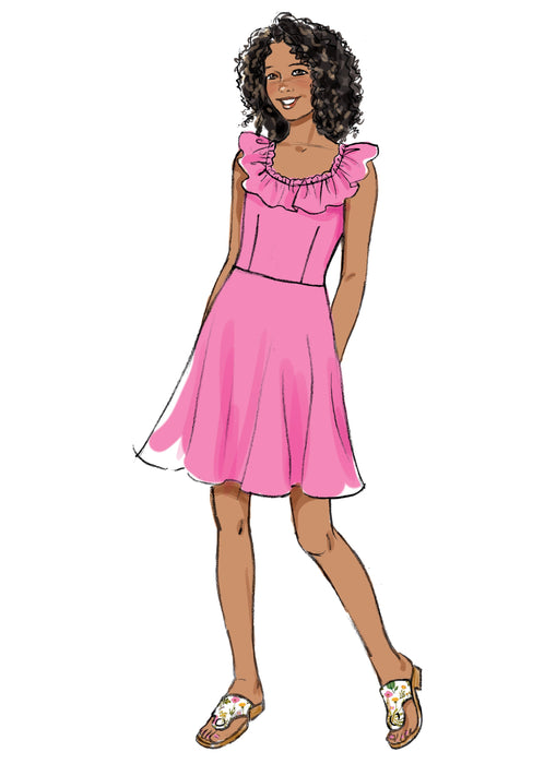 Butterick 6888 Girl's Jumpsuit and Romper sewing pattern from Jaycotts Sewing Supplies