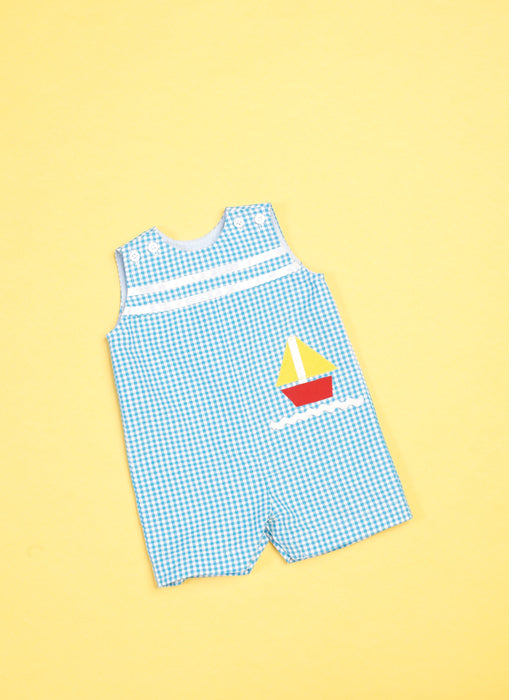 Butterick sewing pattern 6905 Baby Overalls, Dress and Panties from Jaycotts Sewing Supplies