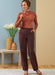 Butterick sewing pattern 6910 Misses' Trousers by Palmer/Pletsch from Jaycotts Sewing Supplies