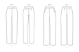 Butterick sewing pattern 6910 Misses' Trousers by Palmer/Pletsch from Jaycotts Sewing Supplies