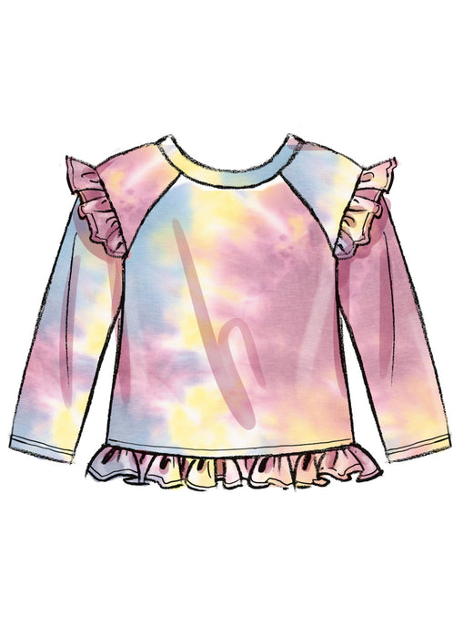 Butterick sewing pattern 6920 Infants' Knit Top and Pants from Jaycotts Sewing Supplies