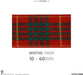 Berisfords Tartan Ribbon: #11 Cameron from Jaycotts Sewing Supplies