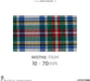 Berisfords Tartan Ribbon: #1 Dress Stewart from Jaycotts Sewing Supplies