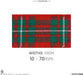 Berisfords Tartan Ribbon: #4 MacGregor from Jaycotts Sewing Supplies