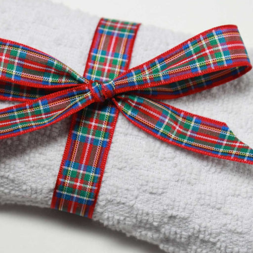 Berisfords Tartan Ribbon: #7 Royal Stewart from Jaycotts Sewing Supplies
