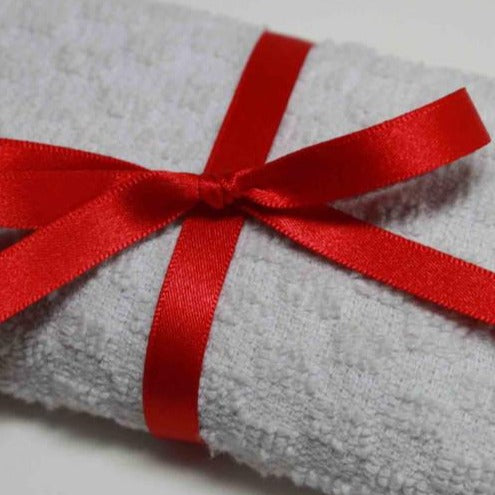 Berisfords Satin Ribbon, RED colour 15 from Jaycotts Sewing Supplies