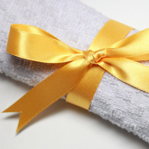 Berisfords Satin Ribbon - Golden Yellow from Jaycotts Sewing Supplies