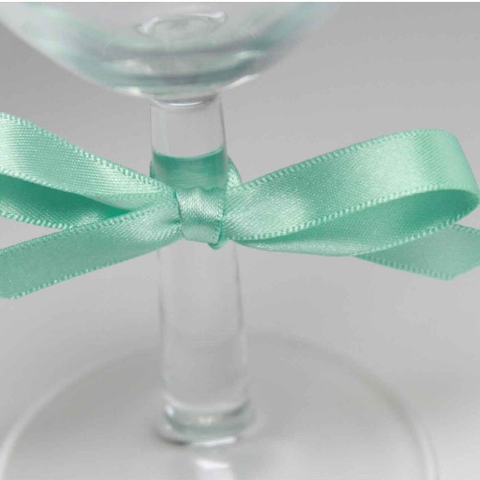 Berisfords Satin Ribbon - Aqua from Jaycotts Sewing Supplies