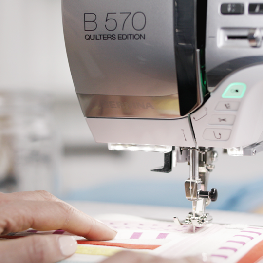Bernina new 570 QE sewing machine - Free Trolley Case from Jaycotts Sewing Supplies