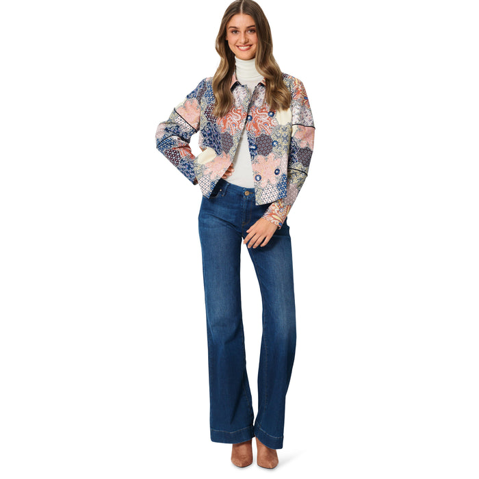 Burda Sewing Pattern 5992 Misses' Double-Breasted Jacket and Coat from Jaycotts Sewing Supplies