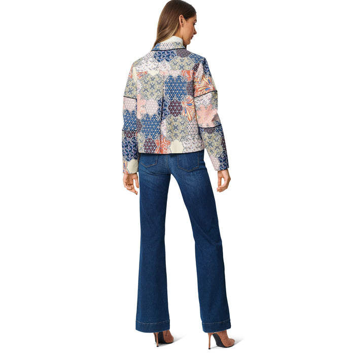 Burda Sewing Pattern 5992 Misses' Double-Breasted Jacket and Coat from Jaycotts Sewing Supplies