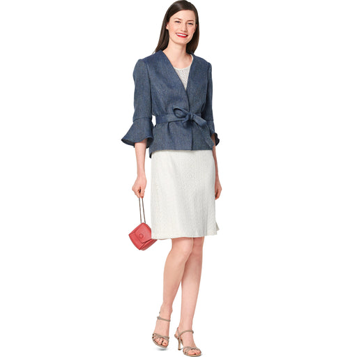 Burda Sewing Pattern 6100 Jacket from Jaycotts Sewing Supplies