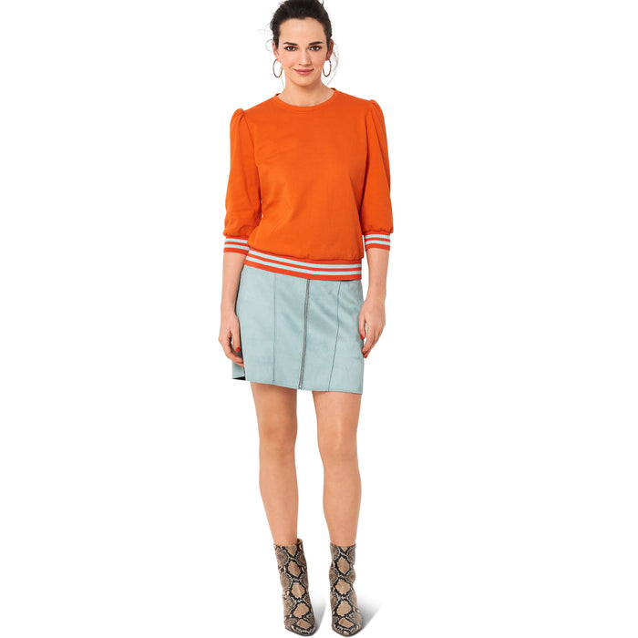 Burda Sewing Pattern 6109 Sweatshirt from Jaycotts Sewing Supplies