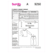 Burda Sewing Pattern 9250 Children's Pyjamas from Jaycotts Sewing Supplies