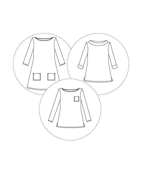 Tilly & The Buttons Coco Dress Pattern - 1003 from Jaycotts Sewing Supplies