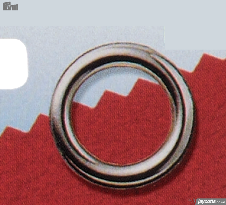 PRYM Metal Eyelets - Silver (Non-Sew) from Jaycotts Sewing Supplies