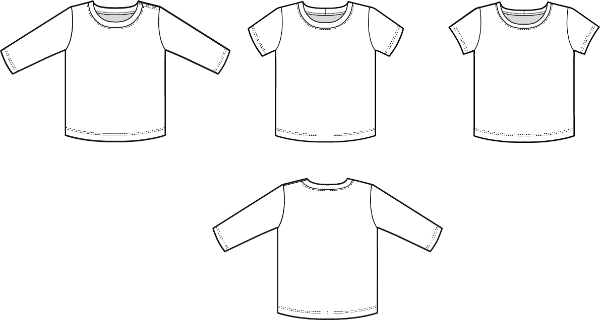 Sew Over It Poppy + Jazz | Elm T-Shirt Pattern from Jaycotts Sewing Supplies