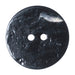 Black buttons - shell style - pk of 2 from Jaycotts Sewing Supplies
