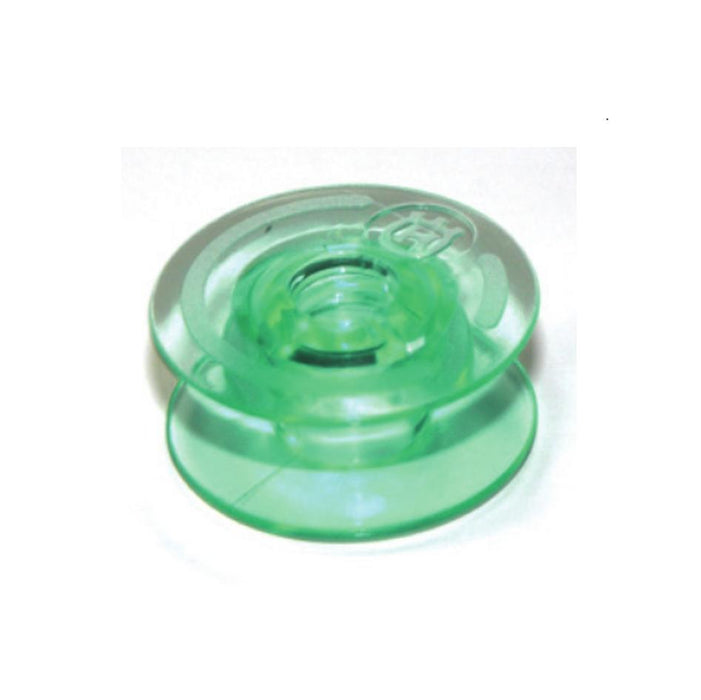 Husqvarna Viking Green Bobbins from Jaycotts Sewing Supplies