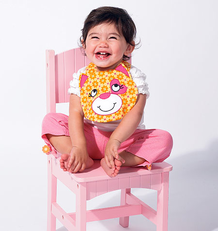 Kwik Sew 0131 Baby Bibs from Jaycotts Sewing Supplies