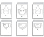 M5284 Aprons by 6 Great Looks One Easy Pattern from Jaycotts Sewing Supplies