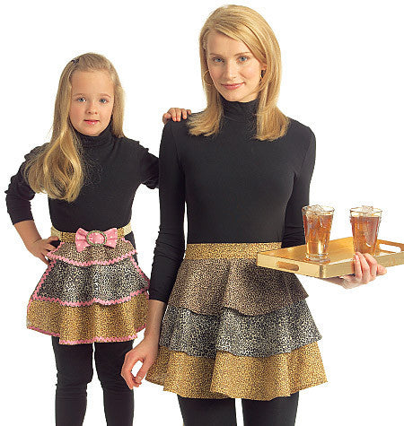 M5720 Misses'/Girls' Aprons from Jaycotts Sewing Supplies