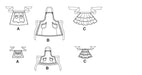 M5720 Misses'/Girls' Aprons from Jaycotts Sewing Supplies