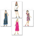 M5893 Misses'/Women's Dresses In 4 Lengths from Jaycotts Sewing Supplies