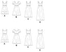 M5893 Misses'/Women's Dresses In 4 Lengths from Jaycotts Sewing Supplies