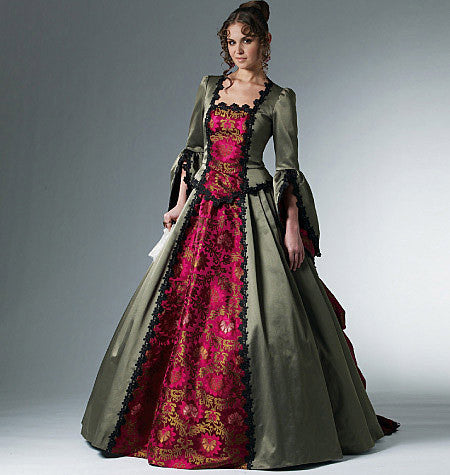 M6097 Misses' Victorian Costume from Jaycotts Sewing Supplies