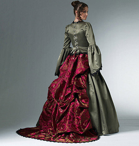 M6097 Misses' Victorian Costume from Jaycotts Sewing Supplies