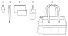 M6256 Craft Tote & Organizer from Jaycotts Sewing Supplies