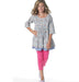 M6275 Girls' Dresses, Scarf & Leggings from Jaycotts Sewing Supplies