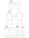 M6474 Misses'/Women's Top, Tunic, Gowns & Pants from Jaycotts Sewing Supplies