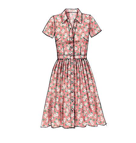 M6696 Misses' Dresses & Slip from Jaycotts Sewing Supplies