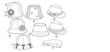 M6762 Infants/Toddlers' Hats from Jaycotts Sewing Supplies
