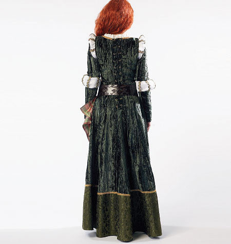 M6817 Misses'/Girls' Scottish & Gothic Costumes from Jaycotts Sewing Supplies