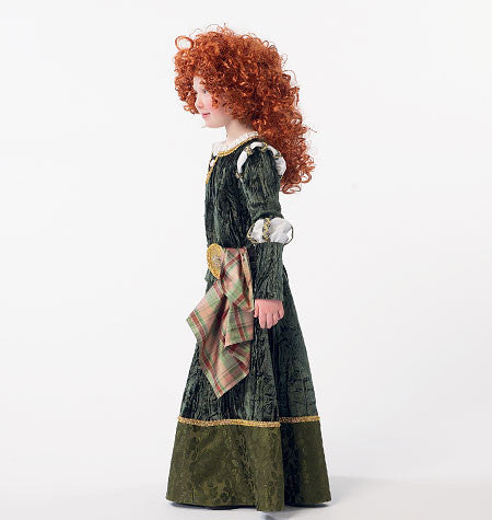 M6817 Misses'/Girls' Scottish & Gothic Costumes from Jaycotts Sewing Supplies