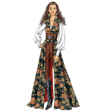 M6819 Misses' Sci-Fi Warrior Costume from Jaycotts Sewing Supplies